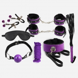 БДСМ-набір із 8 предметів «Secret Pleasure Purple Collection» від Secret Play