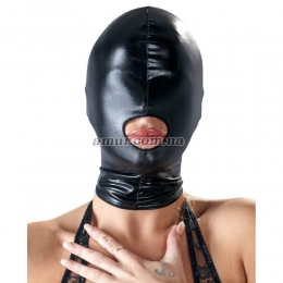Маска на голову з отвором для рота «Bad Kitty Mask», чорна