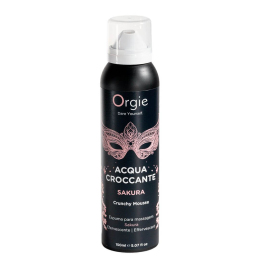 Пінка для масажу Orgie Acqua Croccante Sakura, 150 мл, квіти сакури