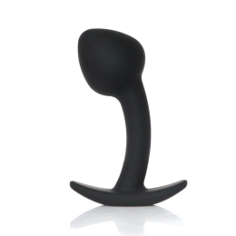 Анальная пробка Silicone Black Curved Plug M