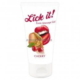 Массажный гель «Lick It! Cherry», 50 мл