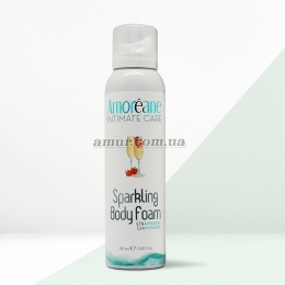 Массажная пена Amoreane Sparkling Body Foam Strawberry Champagne, 150 мл