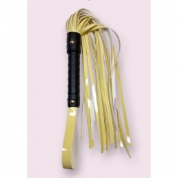 Флогер «Flirty», еко-лак, жовтий 53 см