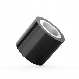 Скотч для бондажа Liebe Seele Bondage Tape, черный, 25м, не липнет к коже и волосам, без следов