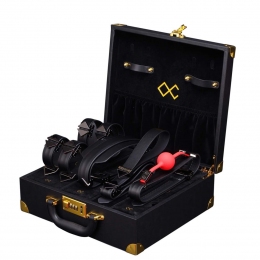 БДСМ-набор LOCKINK Moonlight Treasure Chest, черный