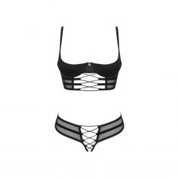 Комплект Obsessive Roxelia 2-pcs crotchless set