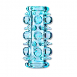 Насадка на пеніс «Stretchy Sleeve Blue»