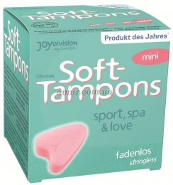 Тампоны «Soft Tampons Mini» 3 шт.