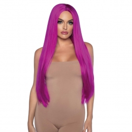 Парик Leg Avenue 33″ Long straight center part wig, малиновый