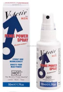 Спрей для повышения стимуляции «V-Activ Penis Power» 50 мл