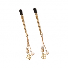 Затискачі для сосків Atr of Sex - Nipple Clamps Golden Clover