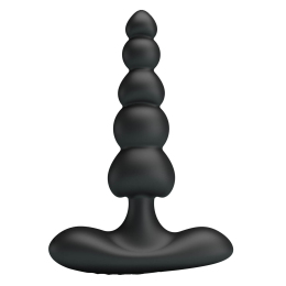 Анальный вибростимулятор «Pretty Love Corban», в форме елочки, 12 режимов вибрации