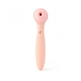 Вакуумный стимулятор с вибратором KISSTOY Polly Max, розовый