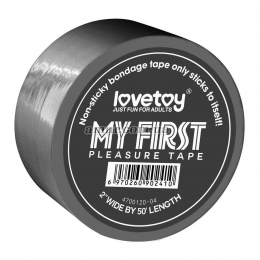 Бондажная лента «My First Pleasure Tape», черная