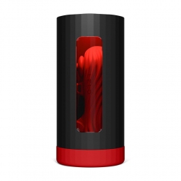 Смарт-мастурбатор LELO F1S V3 XL, красный, увеличенный, 2 мотора, 8 режимов, стимуляция звуковыми волнами
