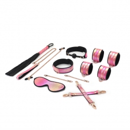 БДСМ-набор Liebe Seele Vivid Sakura 8 Pieces Set, 8 аксессуаров, экокожа на бархатной основе