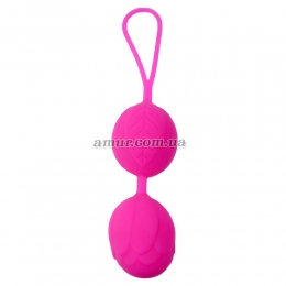 Вагинальные шарики «Silicone Kegel Balls» розовые