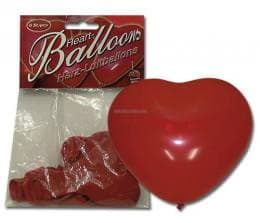 Надувные шары в виде сердца «Herzluftballon»
