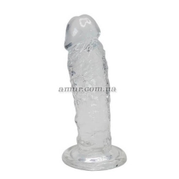Прозрачный фаллоимитатор Alive Jelly Dildo Majestic