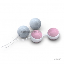 Набір вагінальних кульок LELO Beads Mini, діаметр 2,9 см, змінне навантаження, 2х28 і 2х37 г