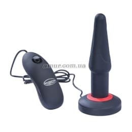 Анальная пробка с сердечком «Malesation Dual Layer S»