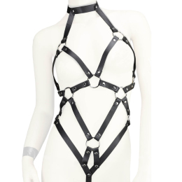Бондаж-портупея Erospace Wild Play Harness Set C12