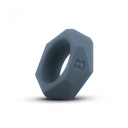 Эрекционное кольцо Boners Diamond Cock Ring, серый, внутренний диаметр 3,2 см