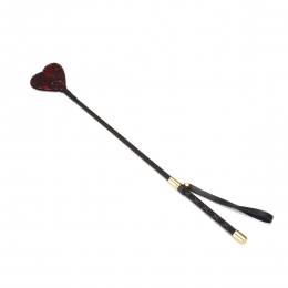 Шлепалка-сердечко Liebe Seele Victorian Garden Riding Crop, двусторонняя