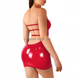 Сексуальное виниловое платье Art of Sex - Jaklin, красное