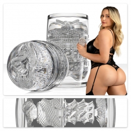 Мастурбатор Fleshlight Quickshot Mia Malkova, зі зліпком попки та вагіни, компактний, для пар та мінету
