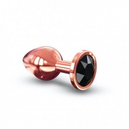 Металева анальна пробка із прикрасою у вигляді кристала Dorcel - Diamond Plug M