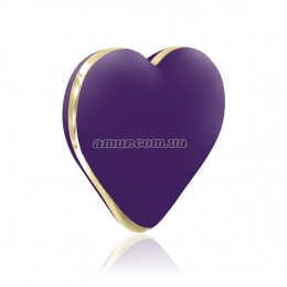 Вибратор-сердечко Rianne S: Heart Vibe Purple, 10 режимов, подарочная упаковка