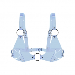 Лиф классический Feral Feelings - Bikini Top, голубой, прозрачный