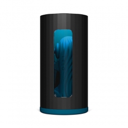 Смарт-мастурбатор LELO F1S V3, синий, 2 мотора, 8 режимов, стимуляция звуковыми волнами