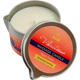 Массажная свеча Vibratissimo Peach Grace, 50 мл