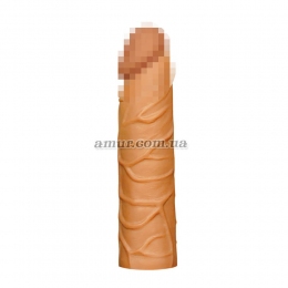 Насадка-подовжувач на пеніс «Pleasure X-Tender Brown Add 1»