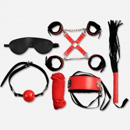 Набір для БДСМ-ігор «Secret Pleasure Red & Black Collection» від Secret Play