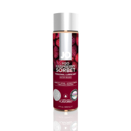 Оральный лубрикант System JO H2O - Raspberry Sorbet, малина, 120 мл