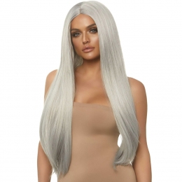Парик Leg Avenue 33″ Long straight center part wig, серый