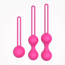 Вагинальные шарики Erospace Sweet Play Kegel Balls Set A12, розовые