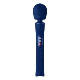 Вибромассажер Fun Factory VIM Vibrating Wand, синий, супермощный и легкий, до 6 часов работы