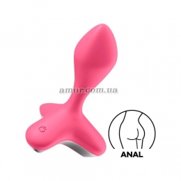 Анальна пробка з вібрацією Satisfyer Game Changer, рожева