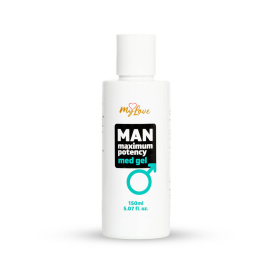Интимный гель для мужчин, усиления эрекции MyLove Man Maximum Potency Med Gel, 150 мл