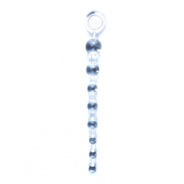 Анальная цепочка «Jelly Anal 10 Beads» прозрачные