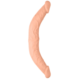 Двусторонний фаллоимитатор RealRock Realistic Double Dong, 36 см