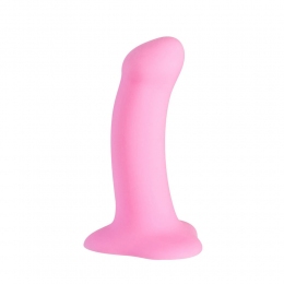 Фаллоимитатор Fun Factory AMOR, розовый, длина 14,6 см, диаметр 3,7 см, изогнутый