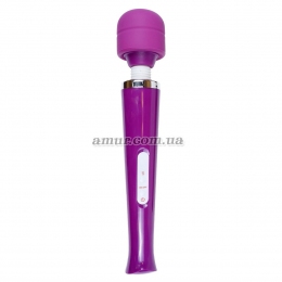 Вібратор-мікрофон «Magic Massager Wand», фіолетовий, 10 функцій