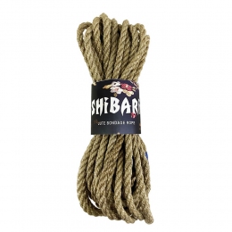 Джутовая веревка для Шибари Feral Feelings Shibari Rope, 8 м серая