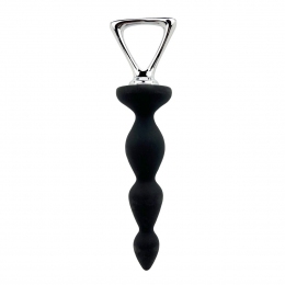 Анальний ланцюжок Adrien Lastic Arrow II, чорний