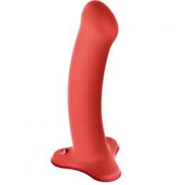 Фаллоимитатор Fun Factory MAGNUM, оранжевый, очень гибкий, длина 18,3 см, диаметр 3,7 см